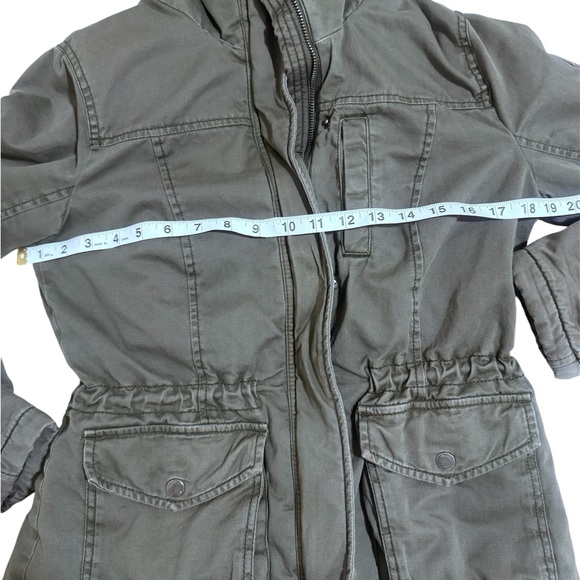 Hollister Green Hooded Utility Jacket - Picture 4 of 8